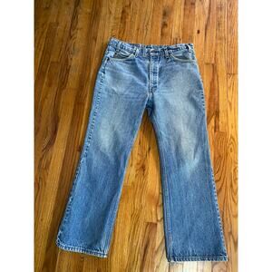 Vintage orange tab Levi’s 530 A 38(36) x 29 straight leg jeans